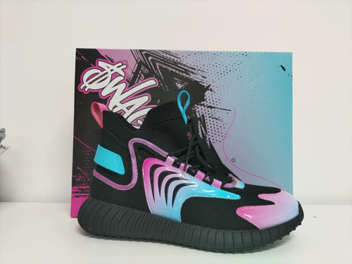 Ice Blue Black Sole Swaggmoney shoe